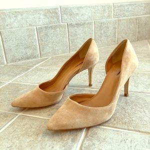 J.Crew suede pump